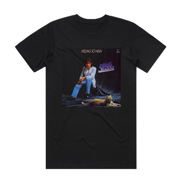 Marc Seaberg Feeling So High Album Cover T-Shirt Black