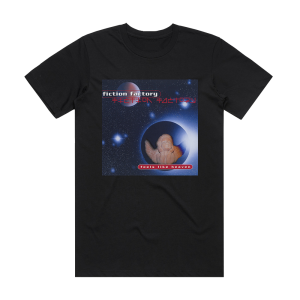 Fiction Factory Feels Like Heaven Album Cover T-Shirt Black