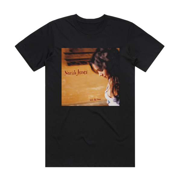 Norah Jones Feels Like Home Album Cover T-Shirt Black