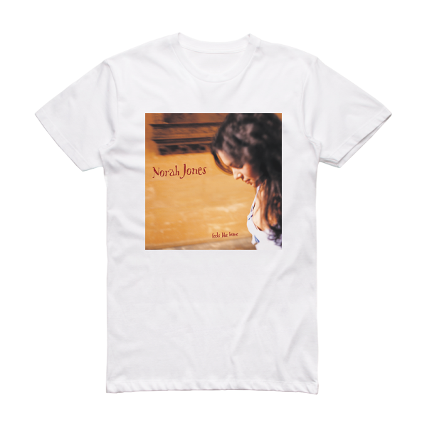 Norah Jones Feels Like Home Album Cover T-Shirt White