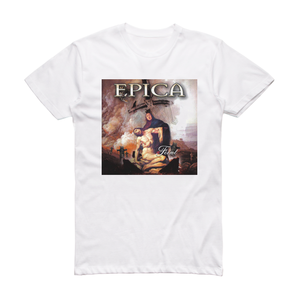 Epica Feint Album Cover T-Shirt White