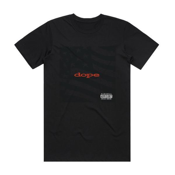 Dope Felons And Revolutionaries Album Cover T-Shirt Black