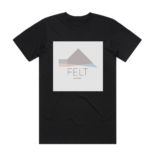 Nils Frahm Felt Album Cover T-Shirt Black