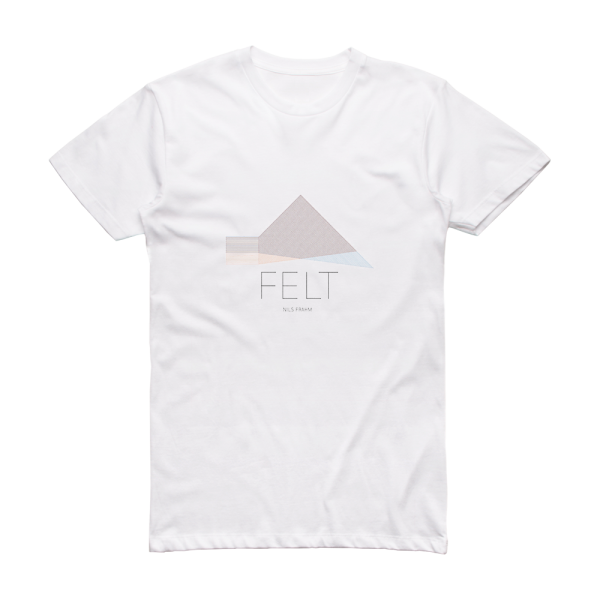 Nils Frahm Felt Album Cover T-Shirt White