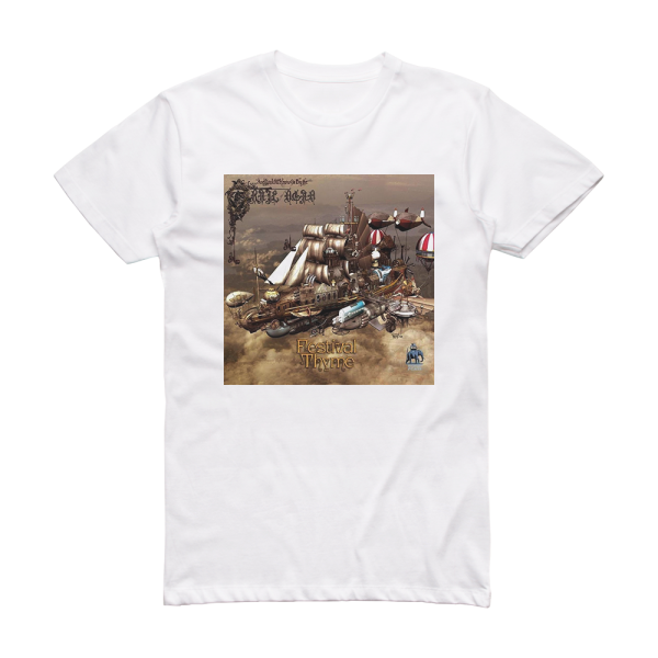 And You Will Know Us by the Trail of Dead Festival Thyme Album Cover T-Shirt White
