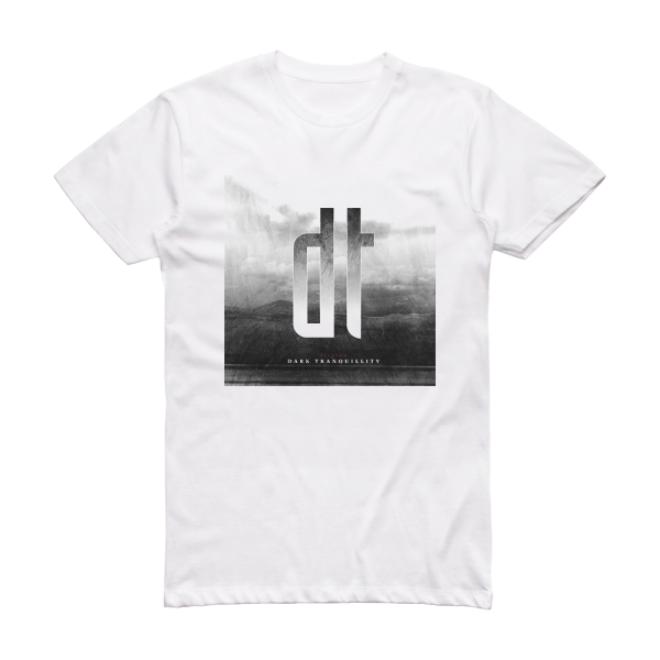 Dark Tranquillity Fiction 2 Album Cover T-Shirt White