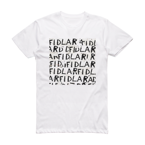 FIDLAR Fidlar Album Cover T-Shirt White