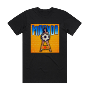 Miranda Fiesta The Album Album Cover T-Shirt Black