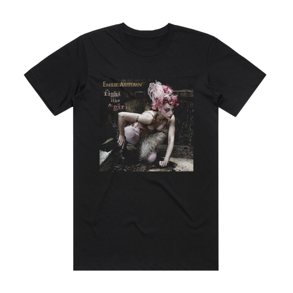 Emilie Autumn Fight Like A Girl Album Cover T-Shirt Black