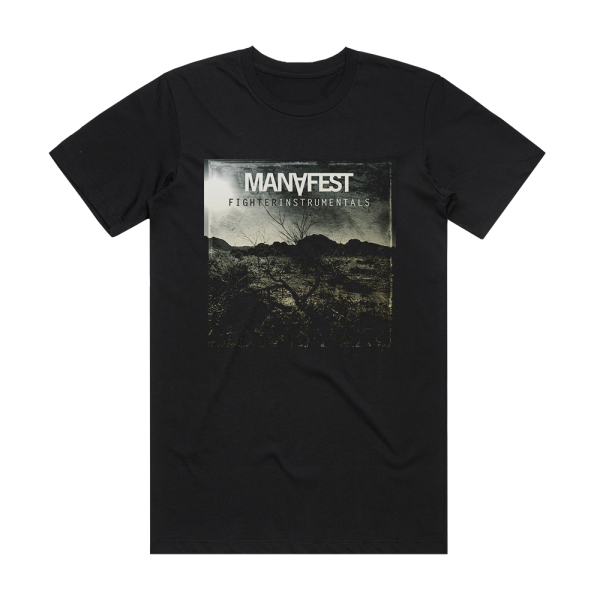 Manafest Fighter 2 Album Cover T-Shirt Black