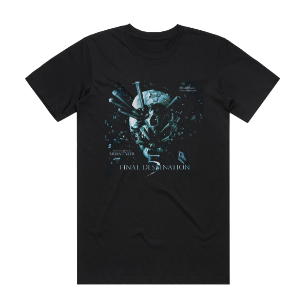Brian Tyler Final Destination 5 Album Cover T-Shirt Black