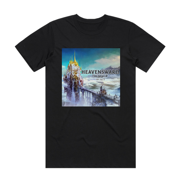 Nobuo Uematsu Final Fantasy Xiv Heavensward Vol 1 Album Cover T-Shirt Black