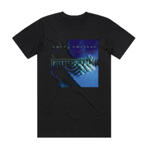 Larry Carlton Fingerprints Album Cover T-Shirt Black
