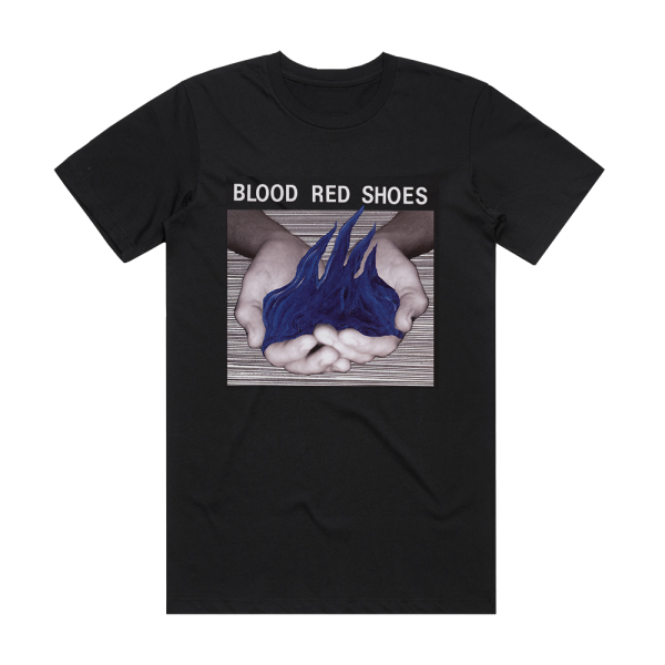 Blood Red Shoes Fire Like This Album Cover T-Shirt Black
