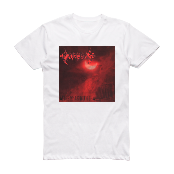 Aborym Fire Walk With Us Album Cover T-Shirt White