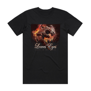 Leaves’ Eyes Fires In The North Album Cover T-Shirt Black