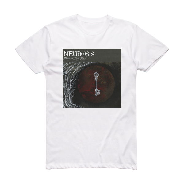 Neurosis Fires Within Fires Album Cover T-Shirt White