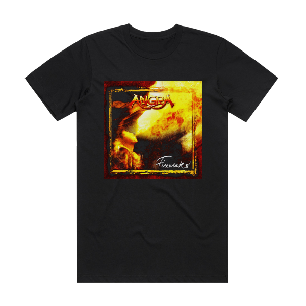 Angra Fireworks Album Cover T-Shirt Black