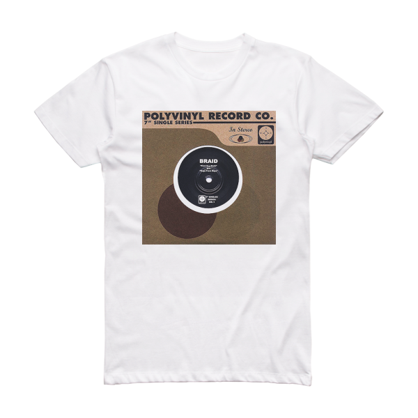 Braid First Day Back Album Cover T-Shirt White