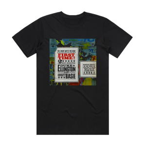 Duke Ellington First Time The Count Meets The Duke Album Cover T-Shirt Black