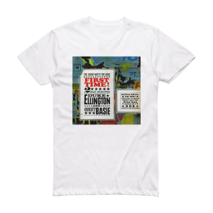 Duke Ellington First Time The Count Meets The Duke Album Cover T-Shirt White