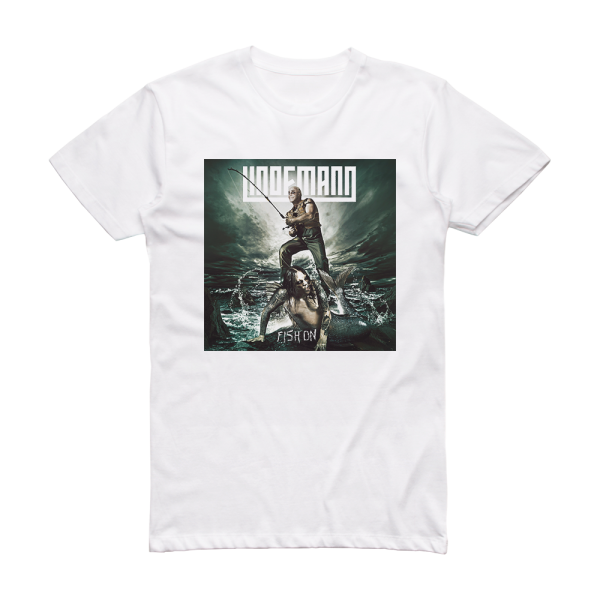 Lindemann Fish On Album Cover T-Shirt White