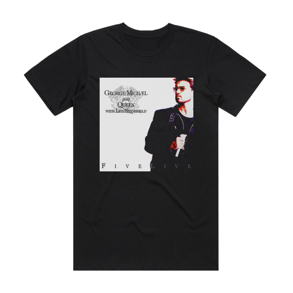 Lisa Stansfield Five Live 2 Album Cover T-Shirt Black