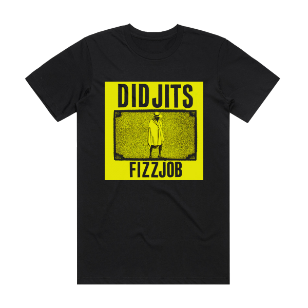 Didjits Fizzjob Album Cover T-Shirt Black