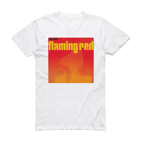 Patty Griffin Flaming Red Album Cover T-Shirt White