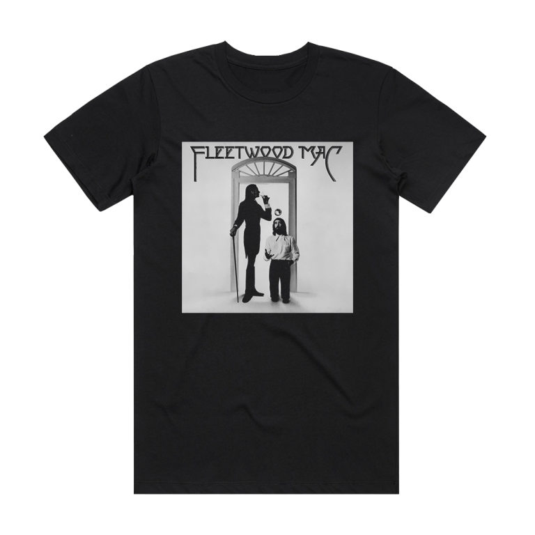 Fleetwood Mac Fleetwood Mac Album Cover T-Shirt Black – ALBUM COVER T ...