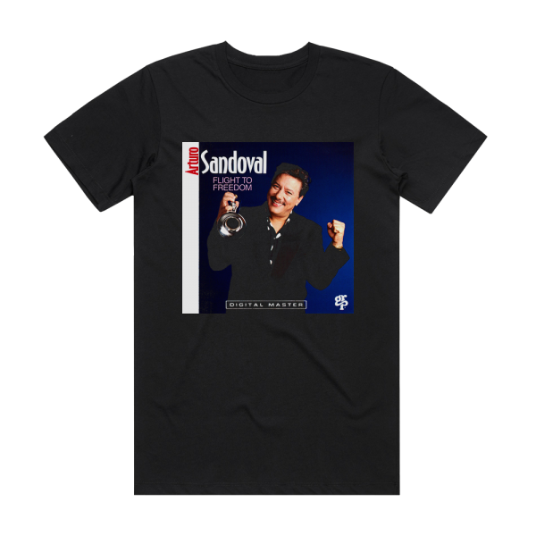 Arturo Sandoval Flight To Freedom Album Cover T-Shirt Black