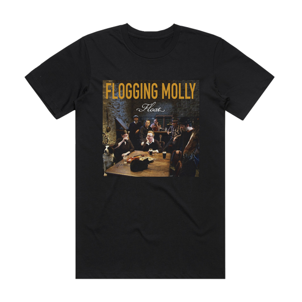 Flogging Molly Float Album Cover T-Shirt Black