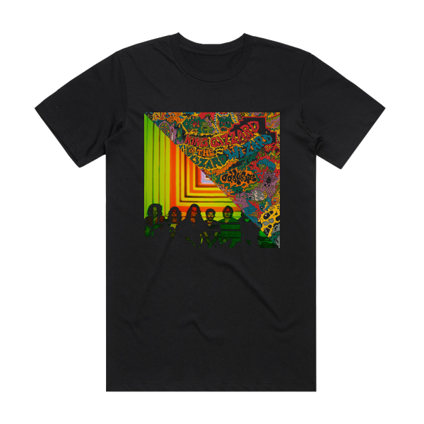 King Gizzard and the Lizard Wizard Float Along  Fill Your Lungs Oddments Album Cover T-Shirt Black