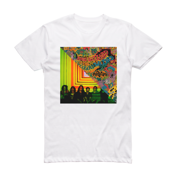 King Gizzard and the Lizard Wizard Float Along  Fill Your Lungs Oddments Album Cover T-Shirt White