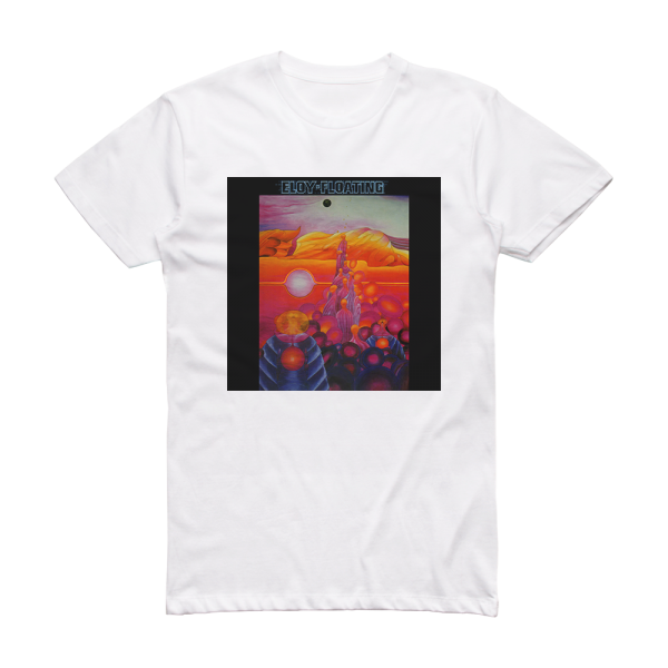 Eloy Floating 2 Album Cover T-Shirt White