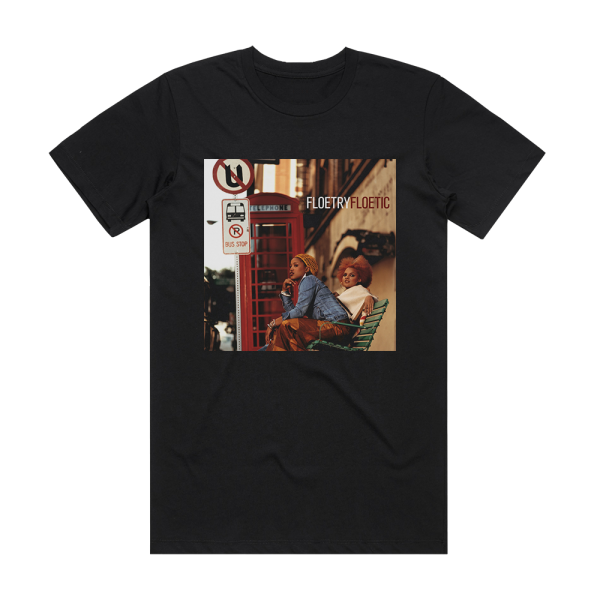 Floetry Floetic Album Cover T-Shirt Black