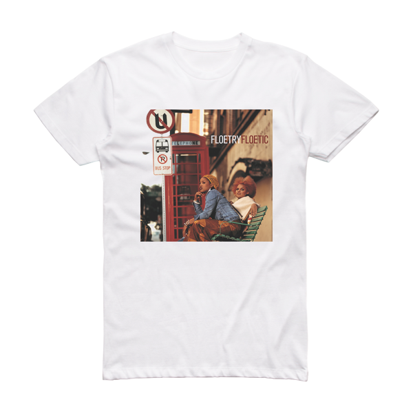 Floetry Floetic Album Cover T-Shirt White