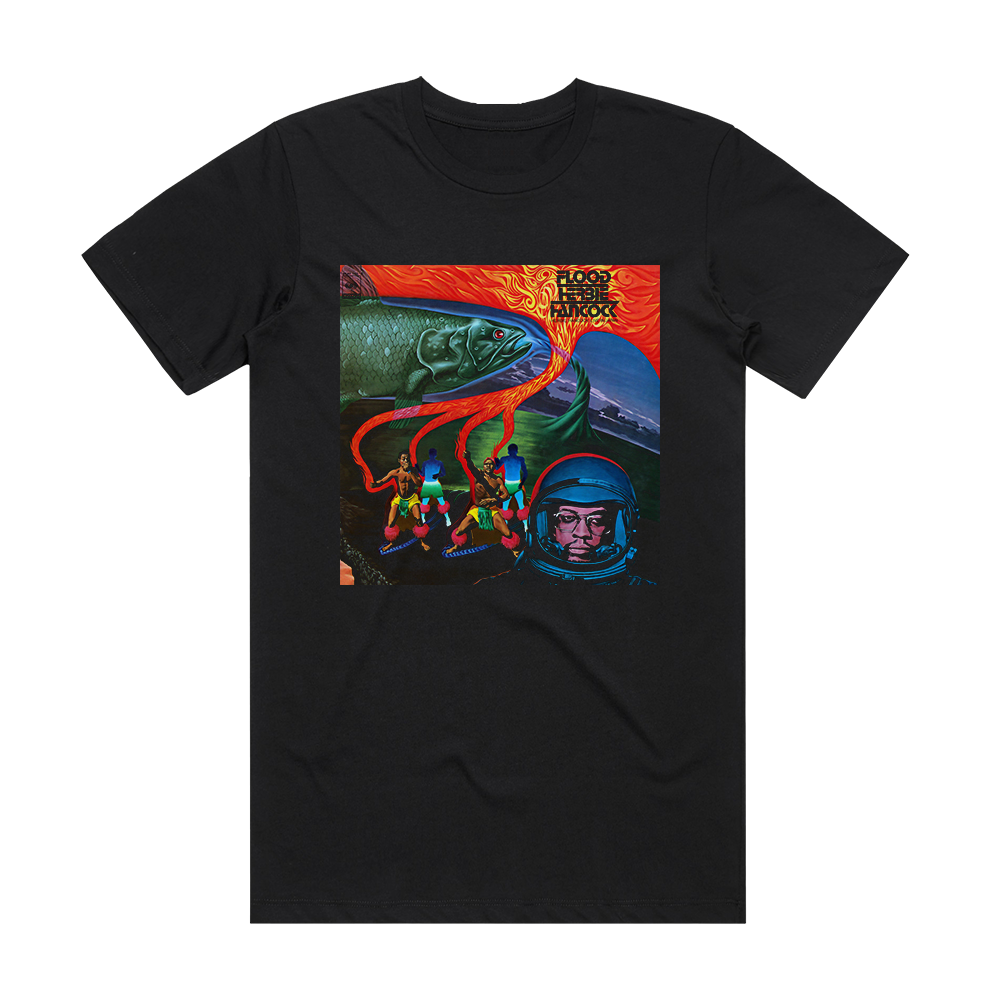 Herbie Hancock Flood Album Cover T-Shirt Black – ALBUM COVER