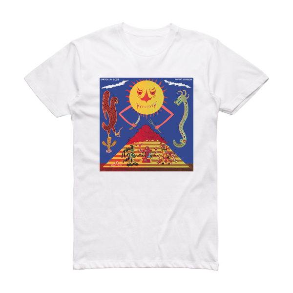 Guerilla Toss Flood Dosed Album Cover T-Shirt White