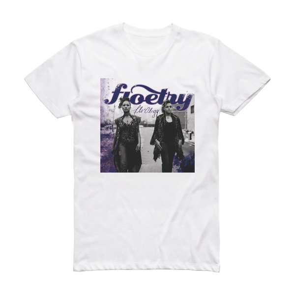 Floetry Floology Album Cover T-Shirt White