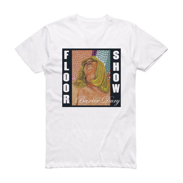 Baxter Dury Floorshow 1 Album Cover T-Shirt White