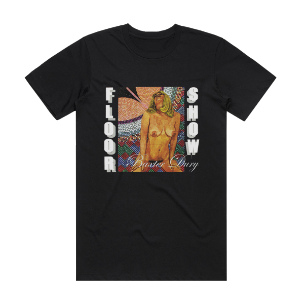 Baxter Dury Floorshow 2 Album Cover T-Shirt Black