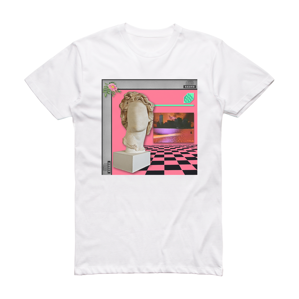 Macintosh Plus Floral Shoppe 2 Album Cover T-Shirt White