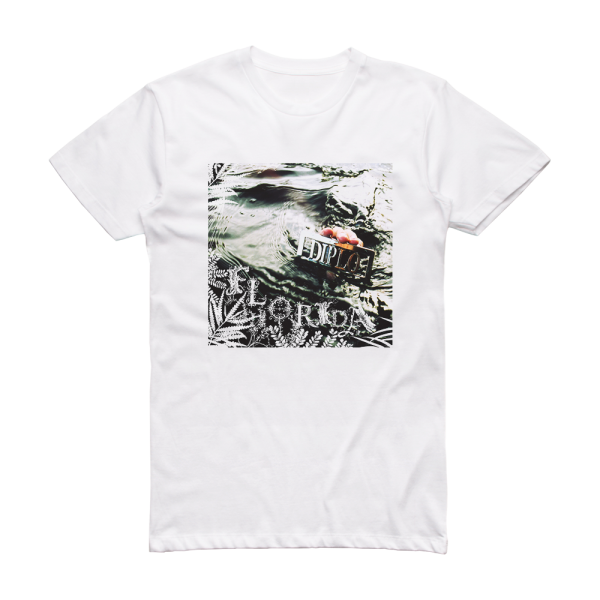 Diplo Florida Album Cover T-Shirt White – ALBUM COVER T-SHIRTS