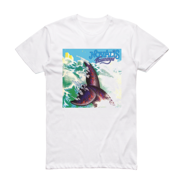 Novalis Flossenengel Album Cover T-Shirt White