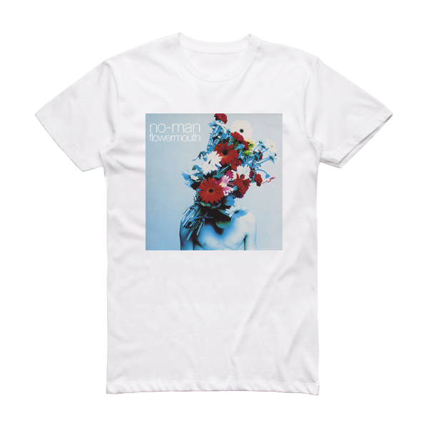 No-Man Flowermouth Album Cover T-Shirt White