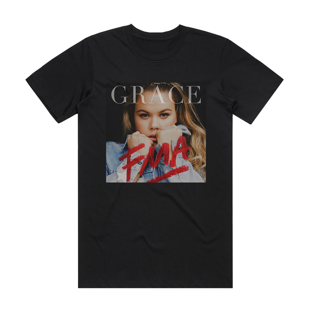Grace Fma Album Cover T-Shirt Black