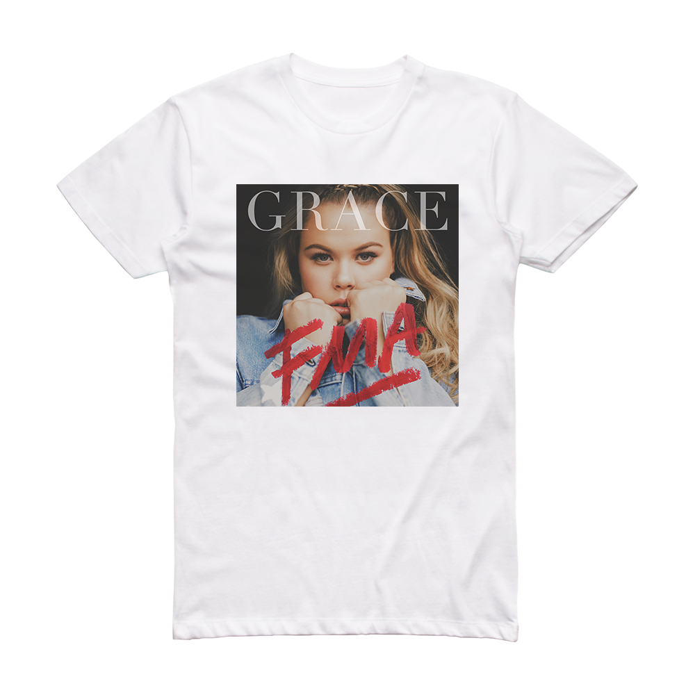 Grace Fma Album Cover T-Shirt White
