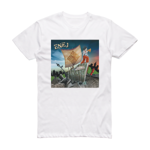 Enej Folkorabel Album Cover T-Shirt White