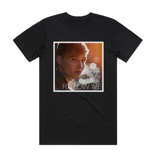 Isac Elliot Follow Me Album Cover T-Shirt Black